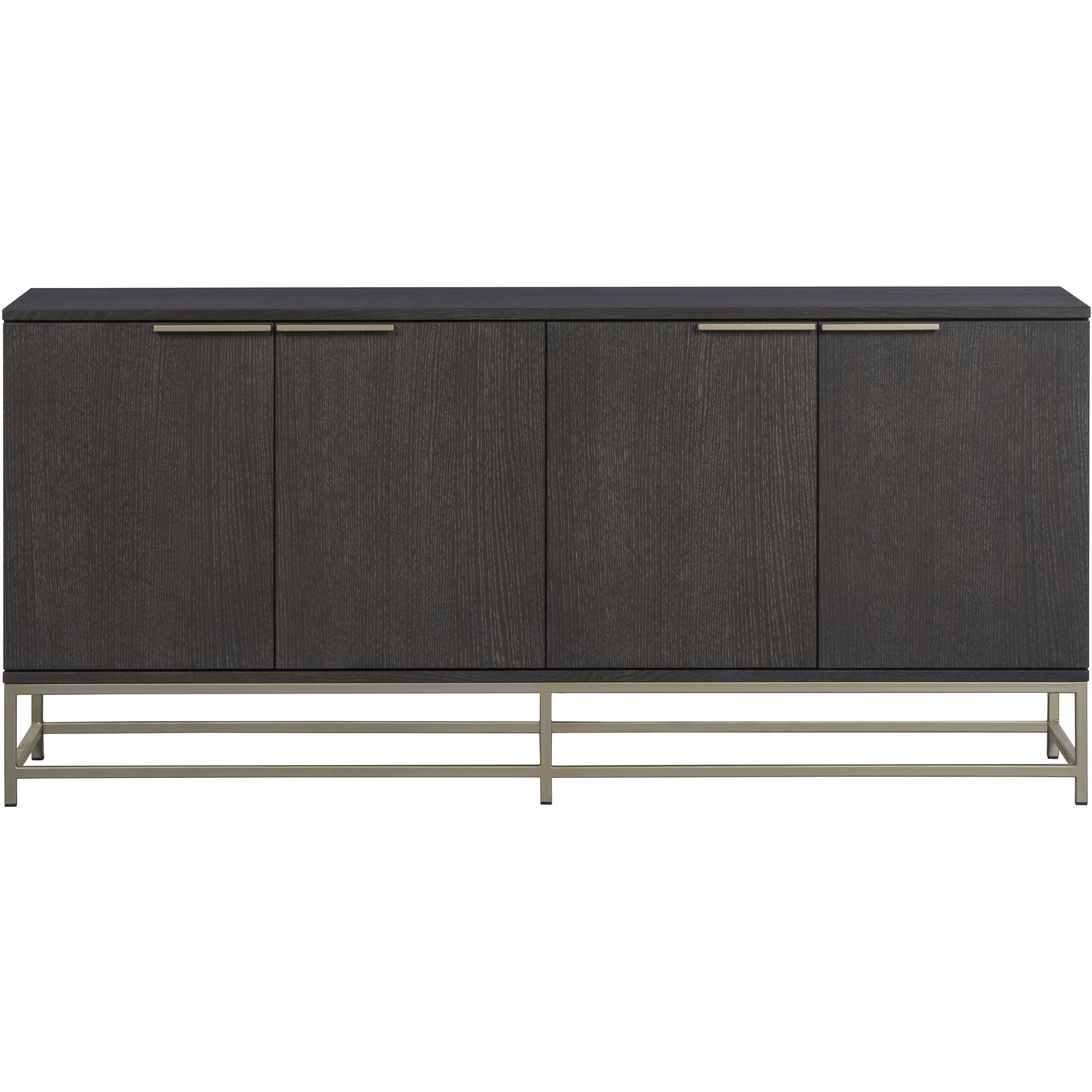 Rebel 71 X 18.75 inch Gold / Charcoal Grey Sideboard, Large